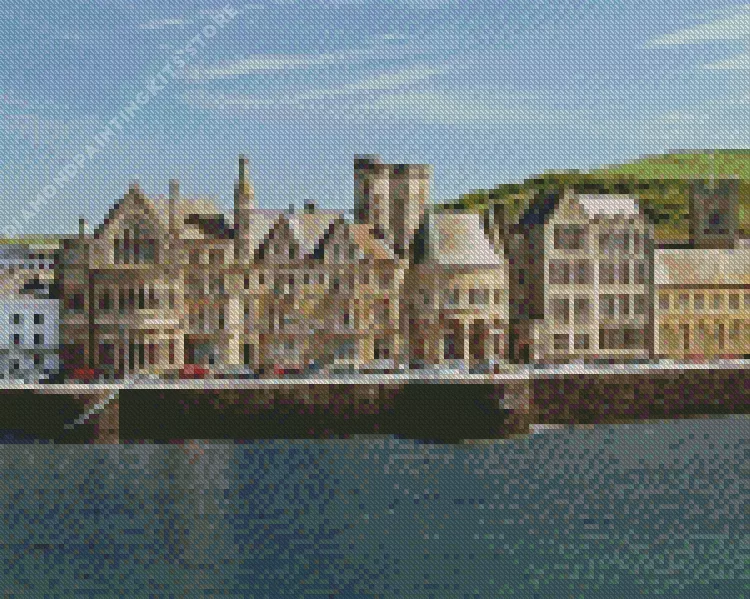 Aberystwyth City Diamond With Numbers