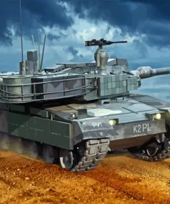 Abrams Tank 5D Diamond Painting