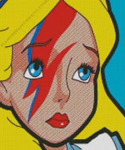 Alice Pop Art 5D Diamond Painting