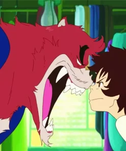 Bakemono No Ko Anime 5D Diamond Painting