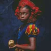 Black Girl Princess 5D Diamond Painting