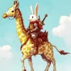Bunny And Giraffe 5D Diamond Painting