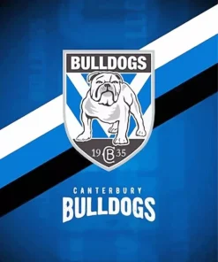 Canterbury Bankstown Bulldogs Emblem 5D Diamond Painting