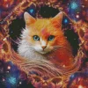 Cat Galaxy 5D Diamond Painting