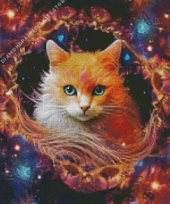 Cat Galaxy 5D Diamond Painting