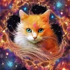 Cat Galaxy 5D Diamond Painting