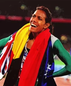 Cathy Freeman 5D Diamond Painting