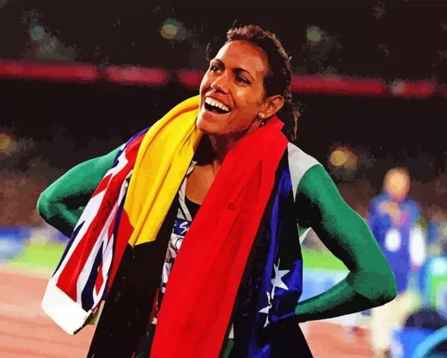 Cathy Freeman Diamond Dotz Cathy Freeman 5D Diamond Painting