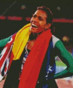 Cathy Freeman 5D Diamond Painting