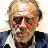 Charles Bukowski 5D Diamond Painting