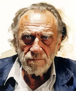 Charles Bukowski 5D Diamond Painting