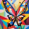 Colorful Abstract Butterfly Art 5D Diamond Painting
