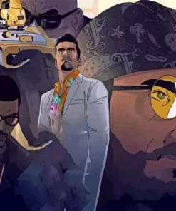 Crimson Heist 5D Diamond Painting