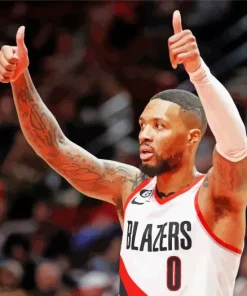 Damian Lillard 5D Diamond Painting