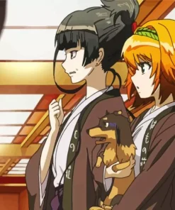 Dog And Scissors 5D Diamond Painting