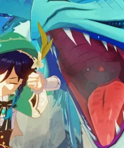 Genshin Venti 5D Diamond Painting