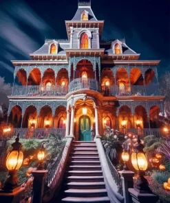 Halloween Phantom Manor 5D Diamond Painting