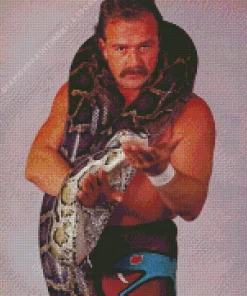 Jake Roberts The Snake 5D Diamond Painting