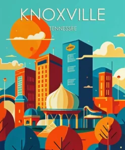 Knoxville Poster 5D Diamond Painting