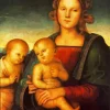 Madonna With Child And Little St John 5D Diamond Painting