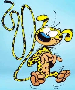 Marsupilami Character 5D Diamond Painting