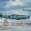 Messerschmitt Bf 109 5D Diamond Painting