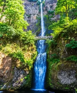 Multnomah Falls Columbia 5D Diamond Painting
