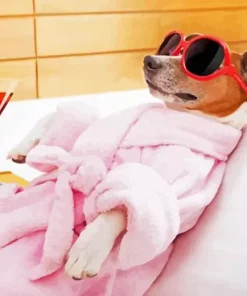 Pampered Dog 5D Diamond Painting