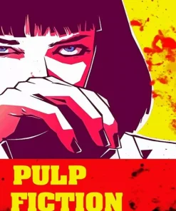 Pulp Fiction Poster 5D Diamond Painting