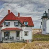 Race Point Lighthouse 5D Diamond Painting