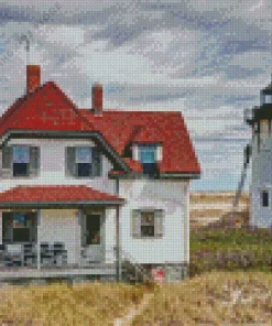 Race Point Lighthouse 5D Diamond Painting