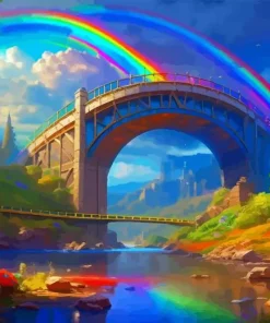 Rainbow Bridge 5D Diamond Painting
