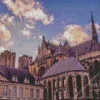 Reims Cathedral 5D Diamond Painting