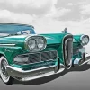 Retro Fored Edsel 5D Diamond Painting