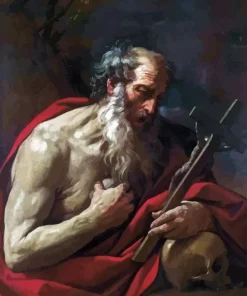 Saint Jerome By Guido Reni 5D Diamond Painting