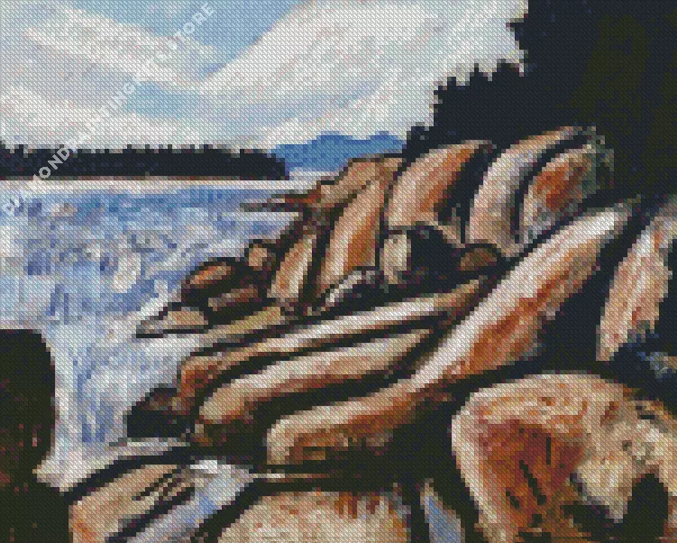 abstract marsden hartley Diamond Paints Abstract Marsden Hartley 5D Diamond Painting