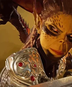 Baldurs Gate Character 5D Diamond Painting