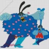 Blue Meanies 5D Diamond Painting