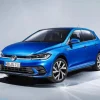 Blue Vw Polo Car 5D Diamond Painting