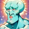 Buff Squidward 5D Diamond Painting