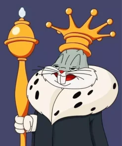 Bugs Bunny Crown 5D Diamond Painting