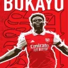 Bukayo Saka Arsenal Poster 5D Diamond Painting