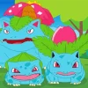 Bulbasaur Evolution 5D Diamond Painting