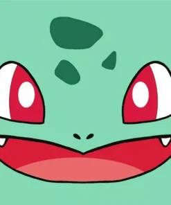Bulbasaur Face 5D Diamond Painting