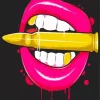 Bullet Lips 5D Diamond Painting