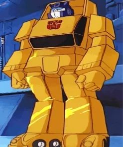 Bumblebee Transformer Cartoon 5D Diamond Painting