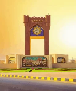 Burj Al Sahwa 5D Diamond Painting