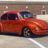 Burnt Orange Vw Beetle 5D Diamond Painting