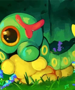 Caterpie 5D Diamond Painting