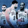 Chicago Bulls Players 5D Diamond Painting